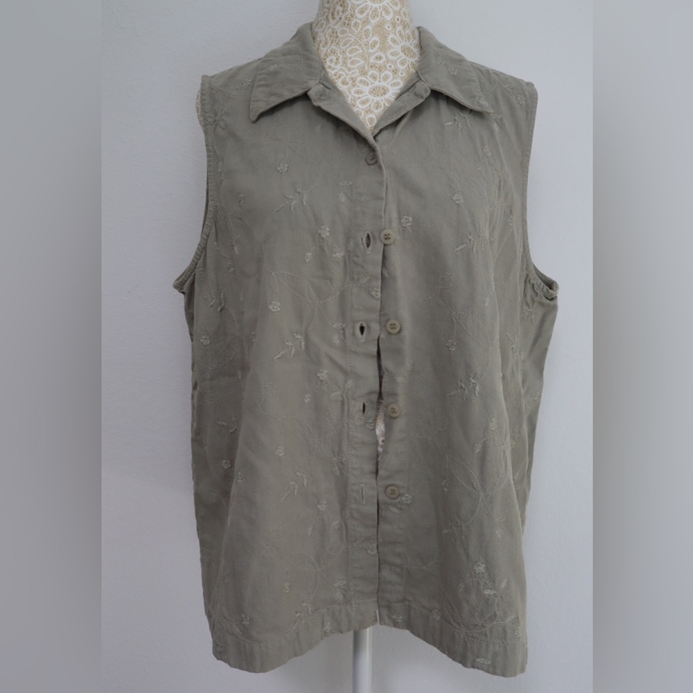 Vintage Jones New York Sport Sleeveless Top